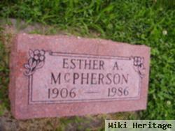 Esther A. Mcpherson