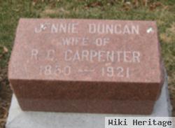 Jennie Duncan Carpenter