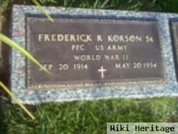 Frederick R. Korson, Sr