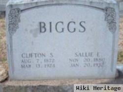 Sarah Elizabeth "sallie" Farris Biggs