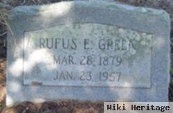 Rufus E Green