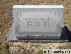Carroll Carrie Norman Blackmon