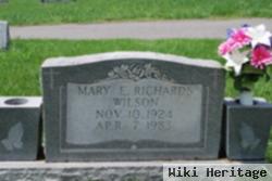 Mary E. Wilson Richards