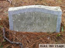 John Barker Humphreys