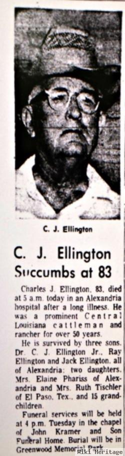 C J Ellington, Sr