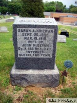 Sarah Ann Hineman Bevan