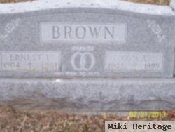 Ernest L Brown