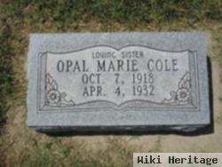 Opal Marie Cole