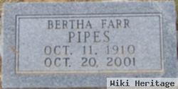 Bertha Lucille Farr Pipes