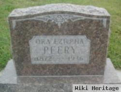 Ora Ezilpha Peery