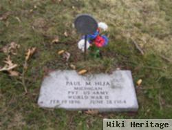 Pvt Paul M. Hija