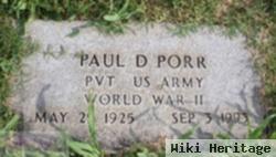 Paul D Porr