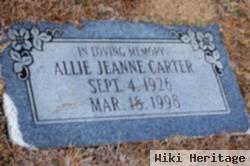 Allie Jeanne Carter