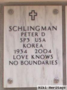 Peter D Schlingman