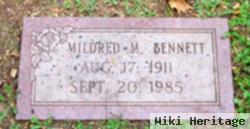 Mildred M Mills Bennett