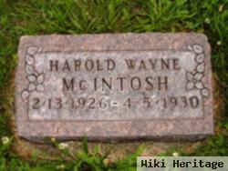 Harold Wayne Mcintosh