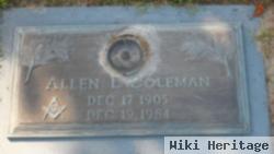 Allen L Coleman