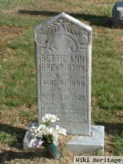 Bettie Ann Stout Brewington