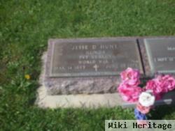 Jesse D Hunt