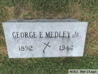 George Edward Medley, Jr