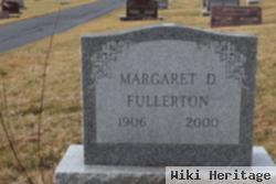 Margaret D Fullerton