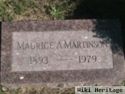 Maurice A Martinson