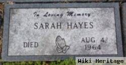 Sarah Hayes