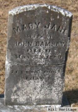 Mary Jane Ramsey