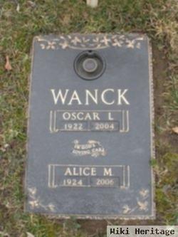 Alice Cornell Wanck