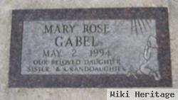 Mary Rose Gabel