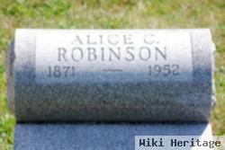 Alice C Robinson