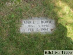 Marie L Bowie