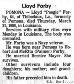 Lloyd C. Forby