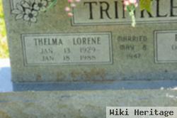 Thelma Lorene Trinkle