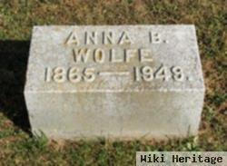 Anna B. Hostetter Wolfe