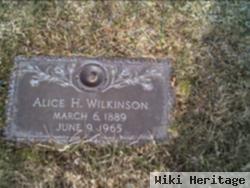 Alice H. Hile Wilkinson