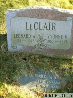 Leonard A Leclair