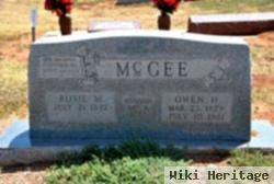 Owen Haney Mcgee