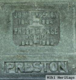 Phebe M Case Preston