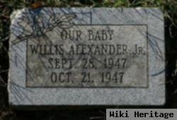 Willis Alexander, Jr