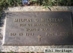 Milton G Milstead