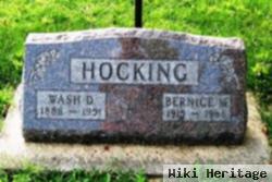 Washington D Hocking