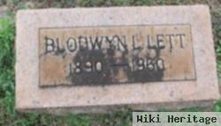 Blodwyn Lottie Lewis Lett