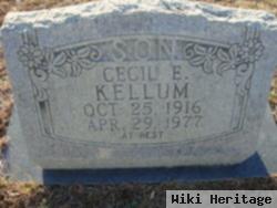 Cecil Edward Kellum