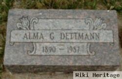 Alma G. Dettmann