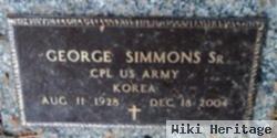 Corp George Simmons, Sr