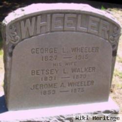 Betsey L Walker Wheeler