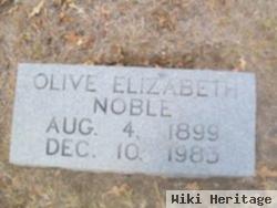 Olive Elizabeth Noble