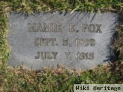 Mamie E Fox