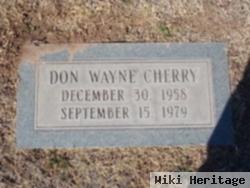 Don Wayne Cherry